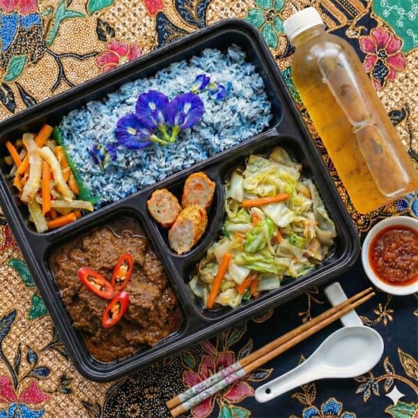 Beef Rendang Value Bento - Old Bibik’s Peranakan Kitchen