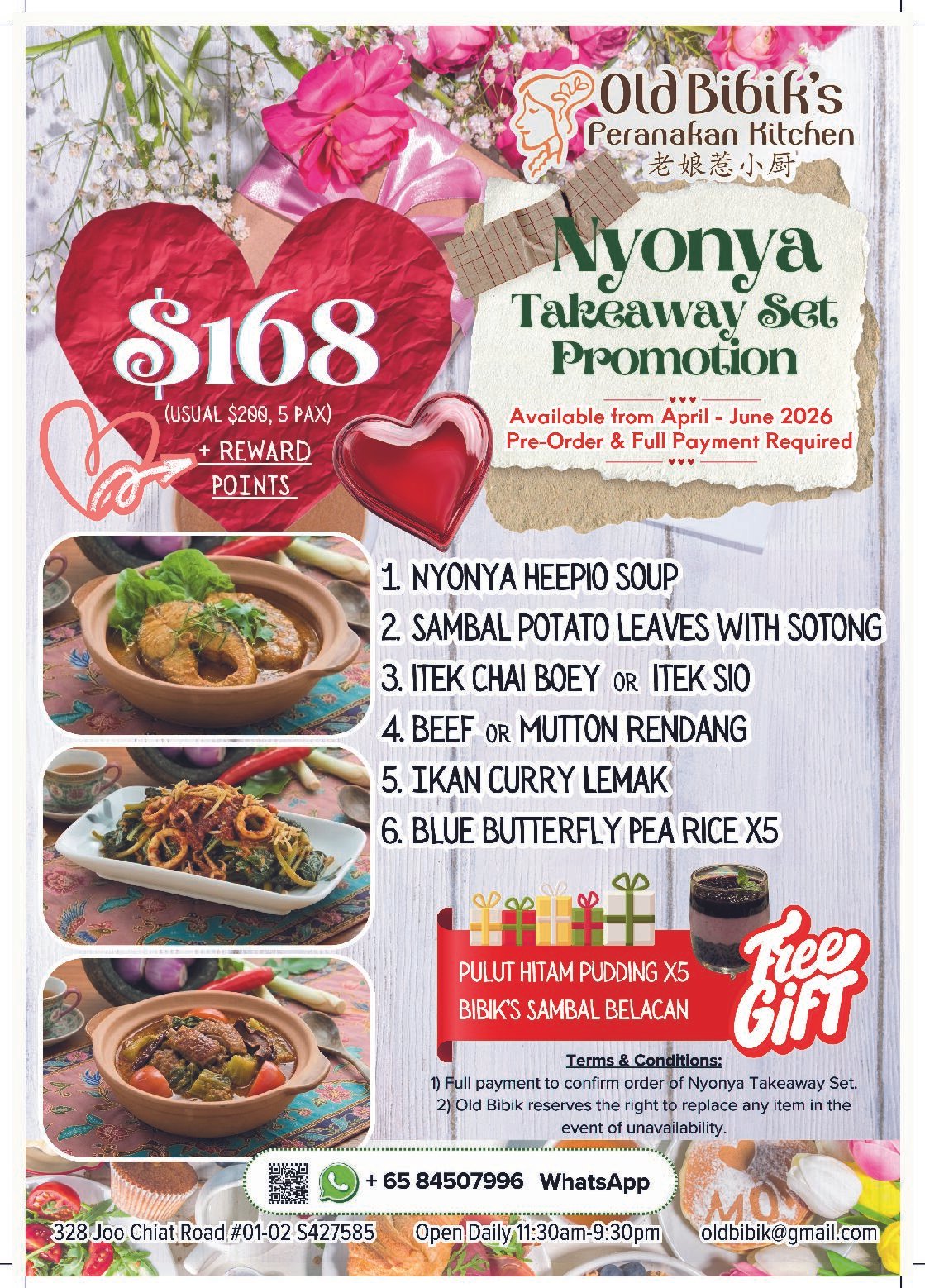 NYONYA TAKEAWAY SPECIAL PROMOTION