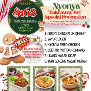 SPECIAL PROMOTION NYONYA TAKEAWAY SET